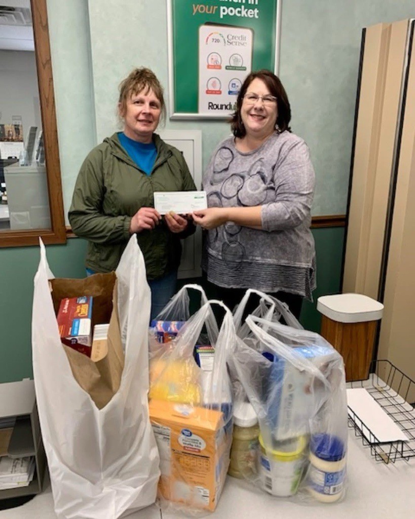 Iola Branch Food Pantry Donation