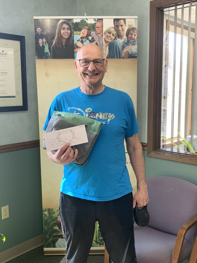 Tary Trepasso, Iola 85th Anniversary Monthly Drawing Winner