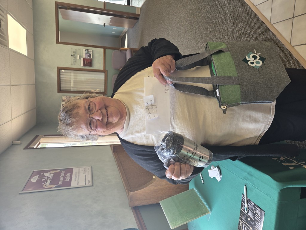 Iola 85th Anniversary Monthly Drawing Winner