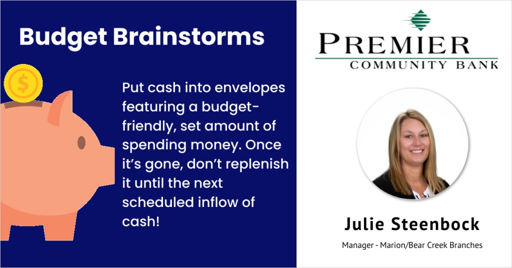 Budget Brainstorm Tips