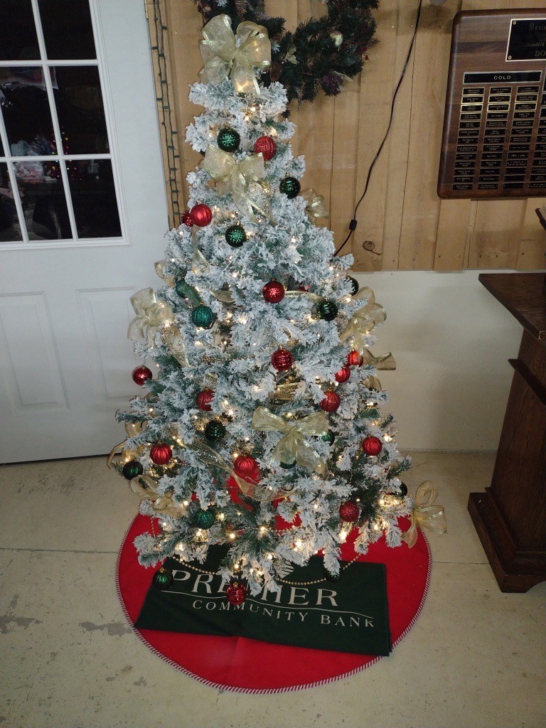 Our Christmas Tree at the Marion Area Historical Society