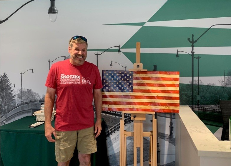 John Stotzke, Winneconne 250th Wooden Flag Winner