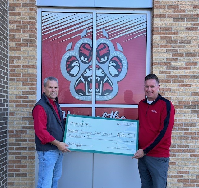 Gresham School District $800 Donation