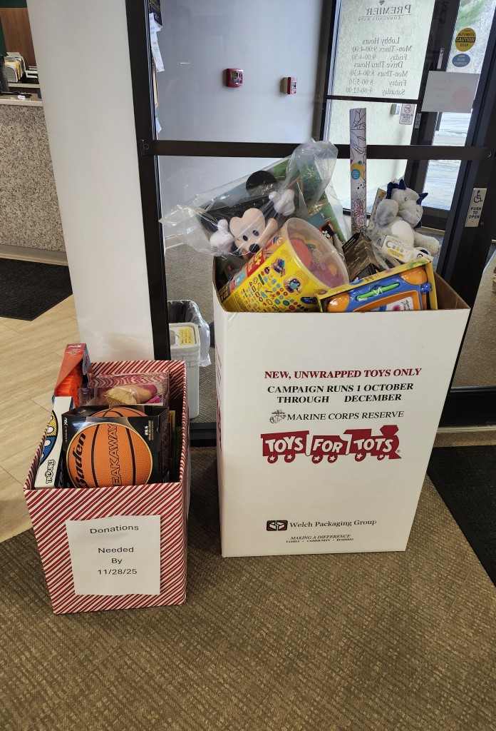Toys for Tots Donation