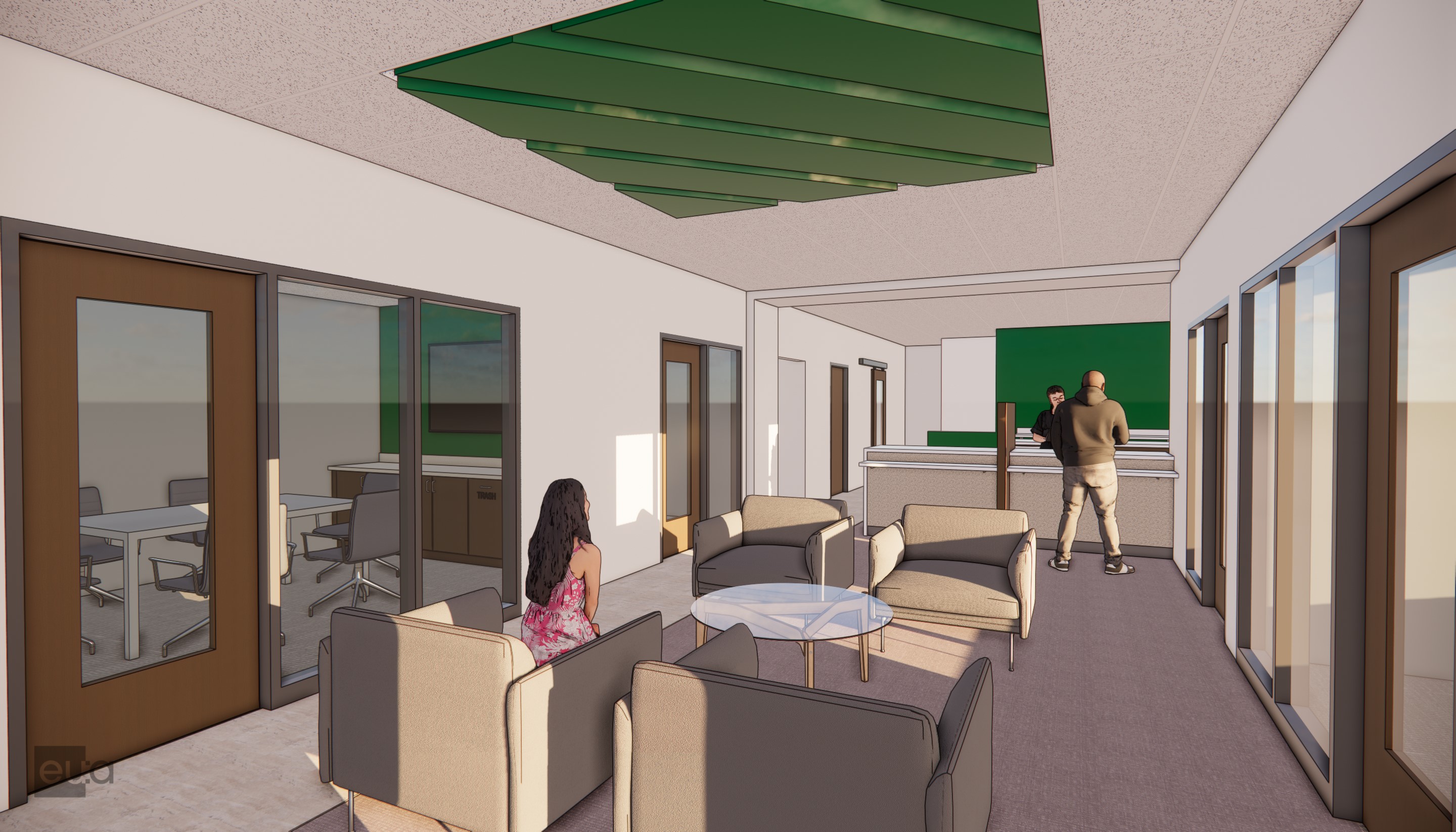 Weyauwega Lobby Rendering